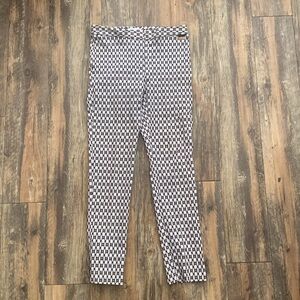 Calvin Klein geometric design pants SZ 4